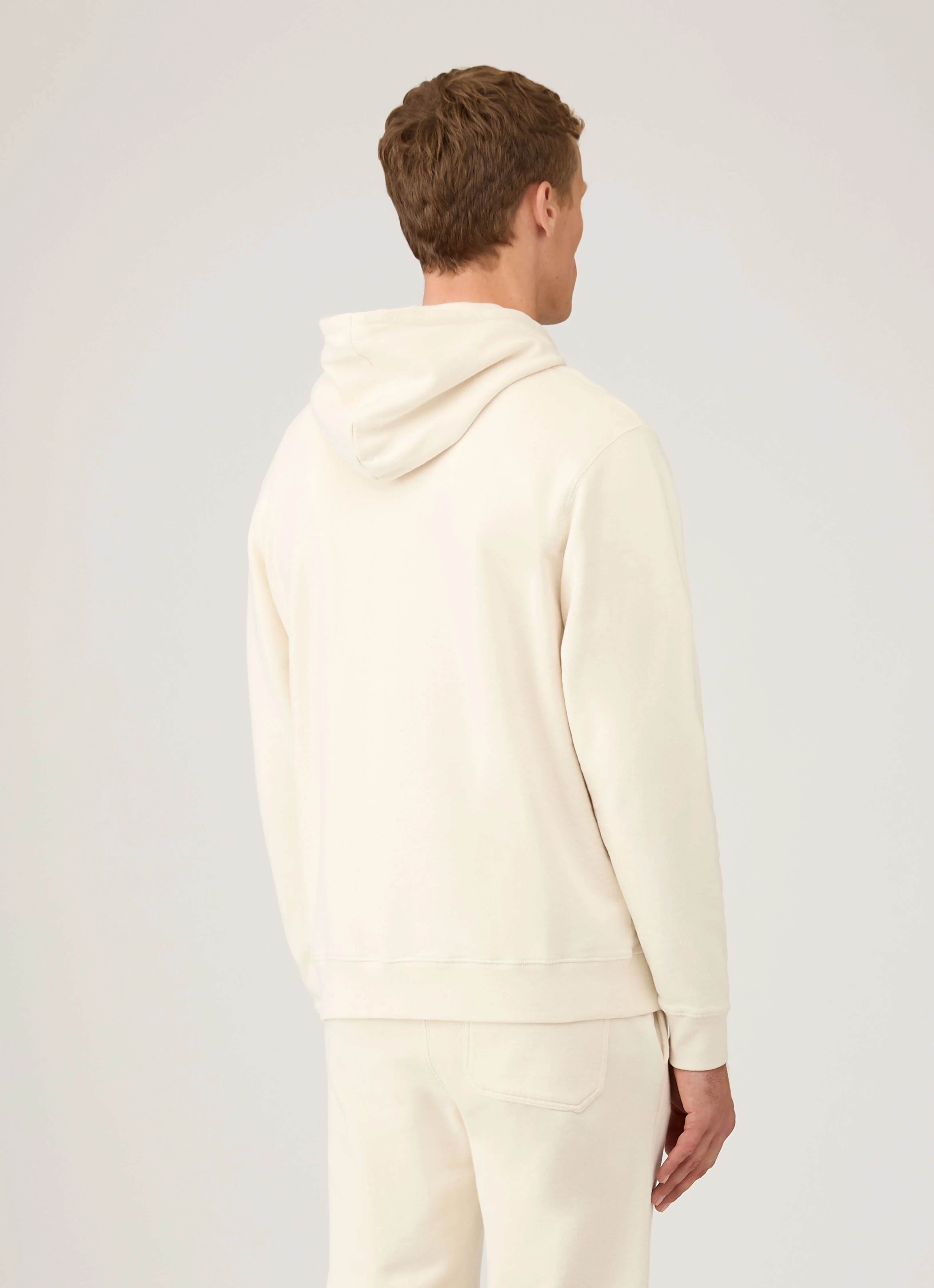 Men's Undyed Loopback Hoodie in Undyed - Image 5