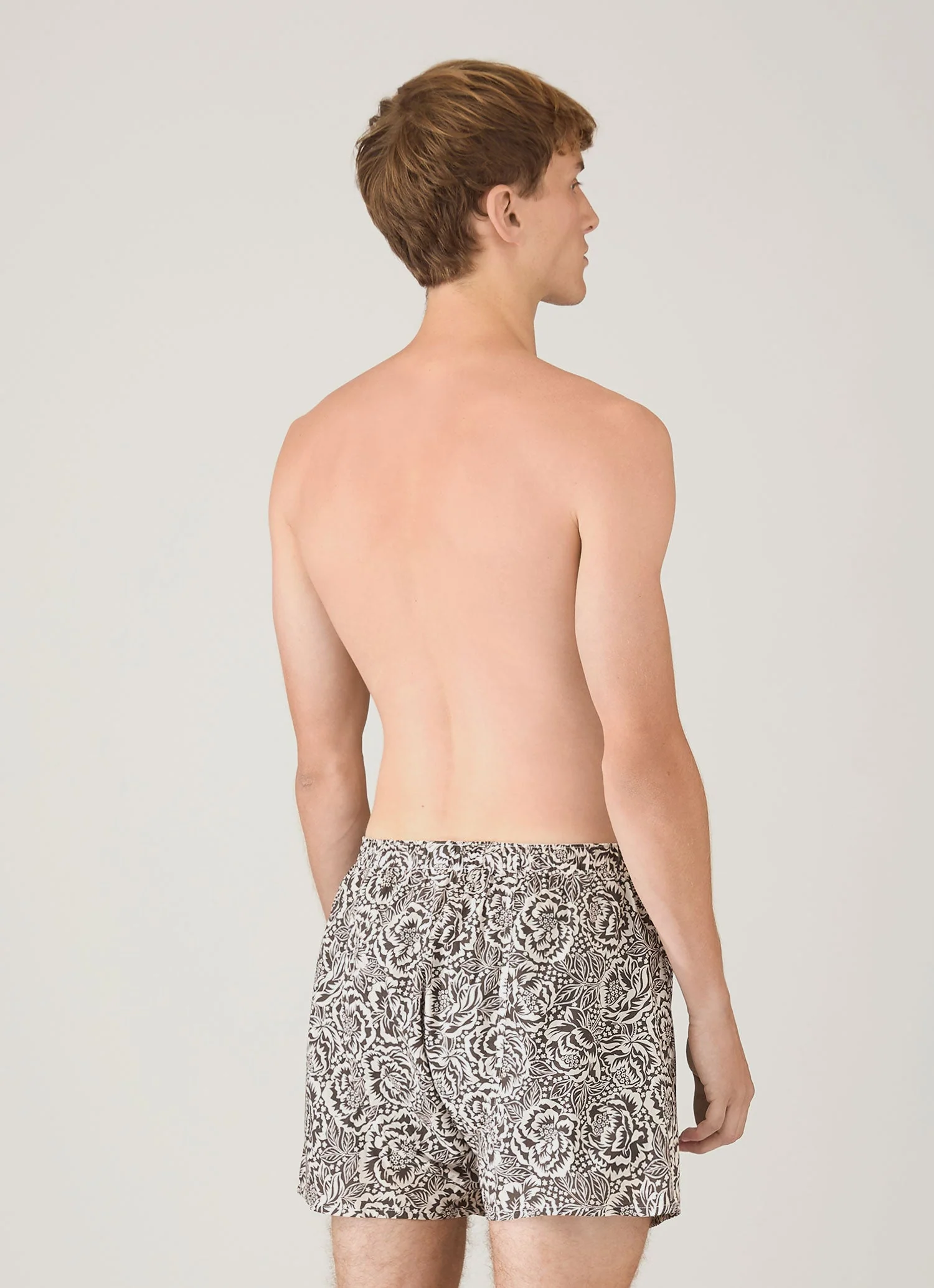 Men's Classic Boxer Short in Liberty Fabric in Cedar Rose Floral - Image 3