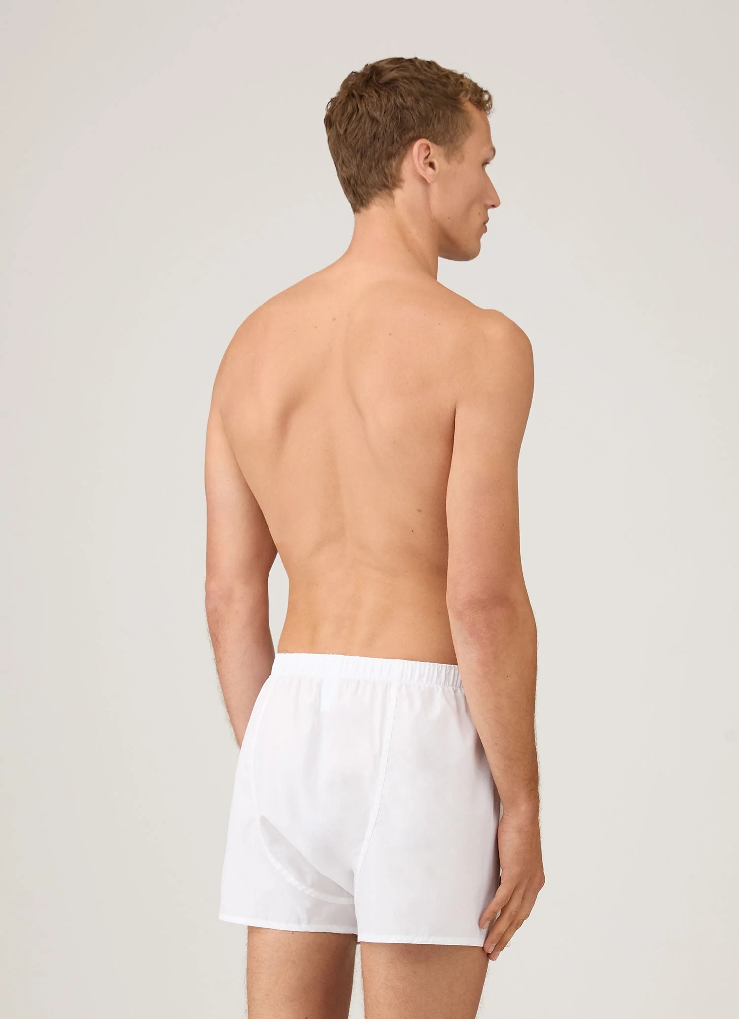 Men's Classic Boxer Short in White - Image 3
